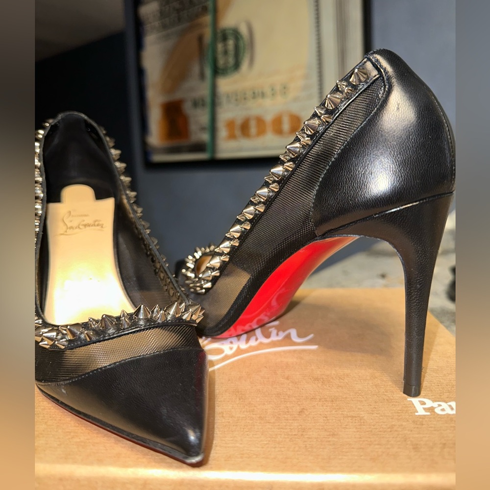 Galativi spiked 85 pumps  Christian Louboutin